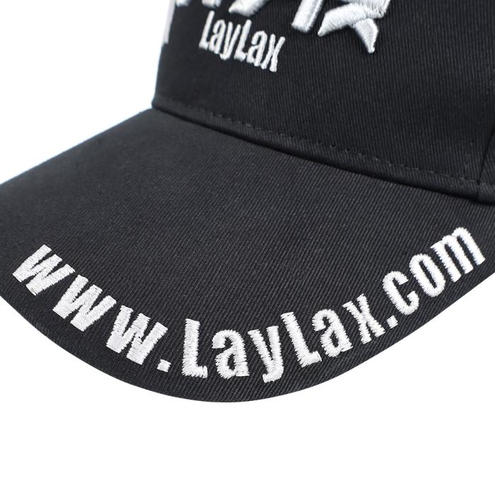 【LayLax.com限定】LayLax カタカナロゴキャップ レッドムーン