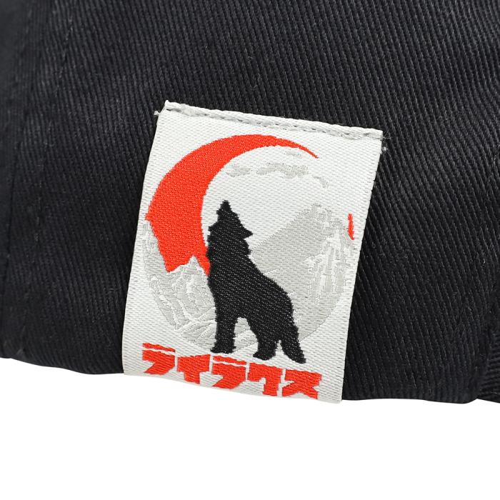【LayLax.com Limited】LayLax Katagana Logo Cap Red Moon