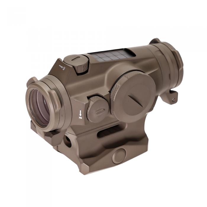 SIG SAUER ROMEO4T ダットサイト(BALLISTIC CIRCLE DOTレティクル) ソーラー 六角ボルトマウント スペーサー付き 【FDE】 SOR43131