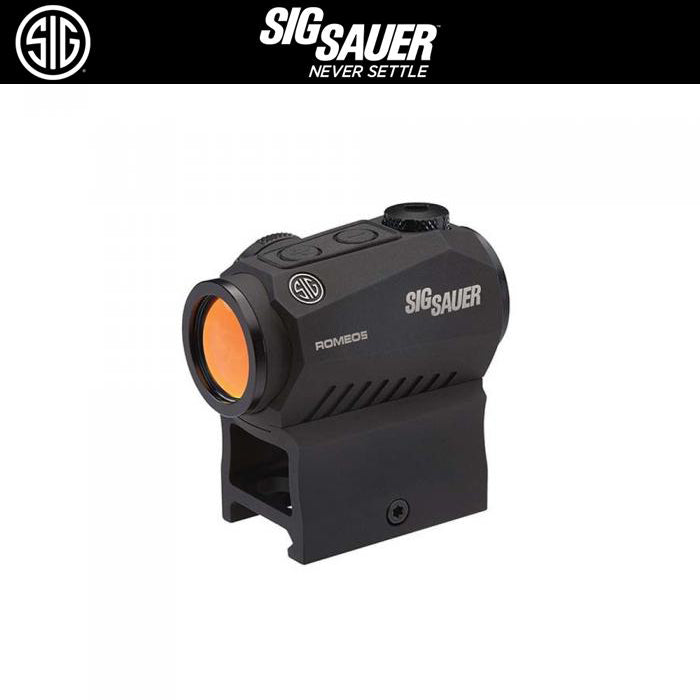 SIG SAUER ROMEO5 小型ダットサイト(1X20MM) ピカティニー規格マウント 【ブラック】 SOR52001