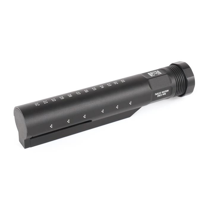 Lightweight 12 Position Buffer Tube