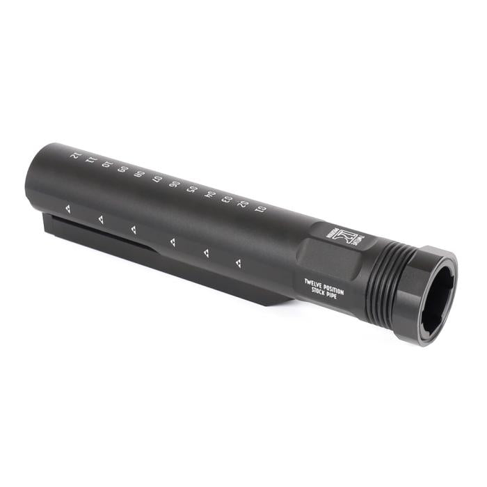 Lightweight 12 Position Buffer Tube