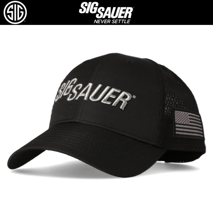 SIG SAUER トラッカーキャップ プレミアム【ブラック】