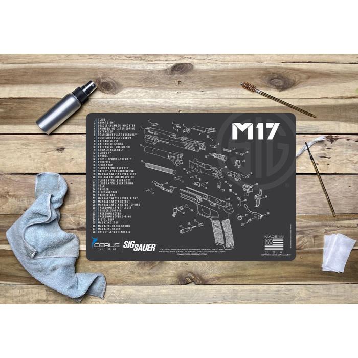 【WEB限定】SIG SAUER CERUS GEAR M17 プレミアム ガンマット