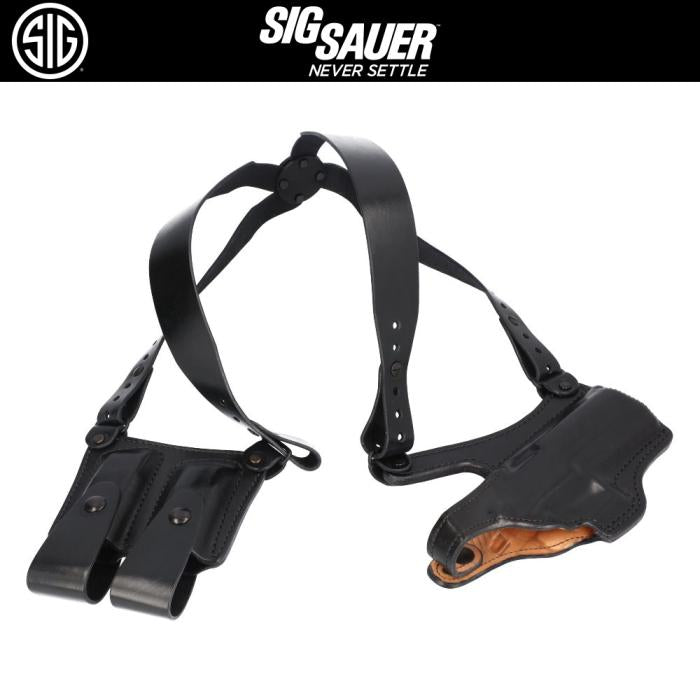 SIG SAUER MITCH ROSEN M17/M18/P320対応 レザーショルダーホルスター