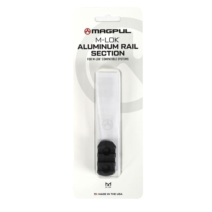 MAGPUL M-LOK(R) Aluminum Rail, 3 Slots【BK】