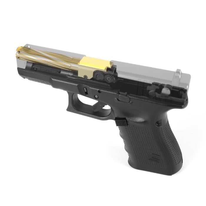 Glock 19 Non-Recoiling "Fixed" Twisted Outer Barrel