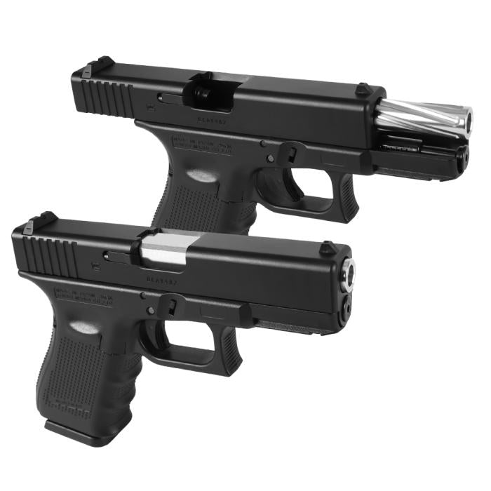Glock 19 Non-Recoiling "Fixed" Twisted Outer Barrel