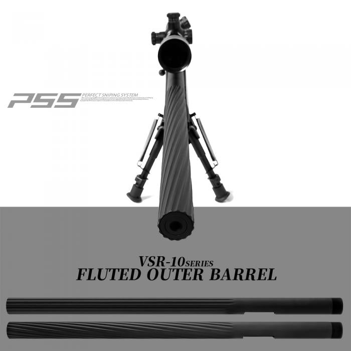 FLUTED OUTER BARREL for VSR-10 SERIES