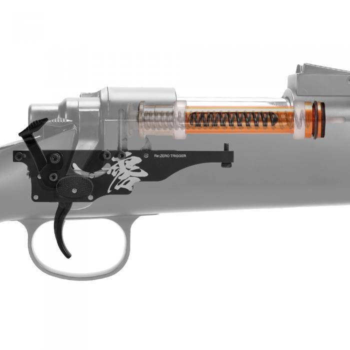 PSS Re:ZERO Trigger with High Pressure ZERO Piston for Tokyo Marui VSR-10 Airsoft Sniper Rifles
