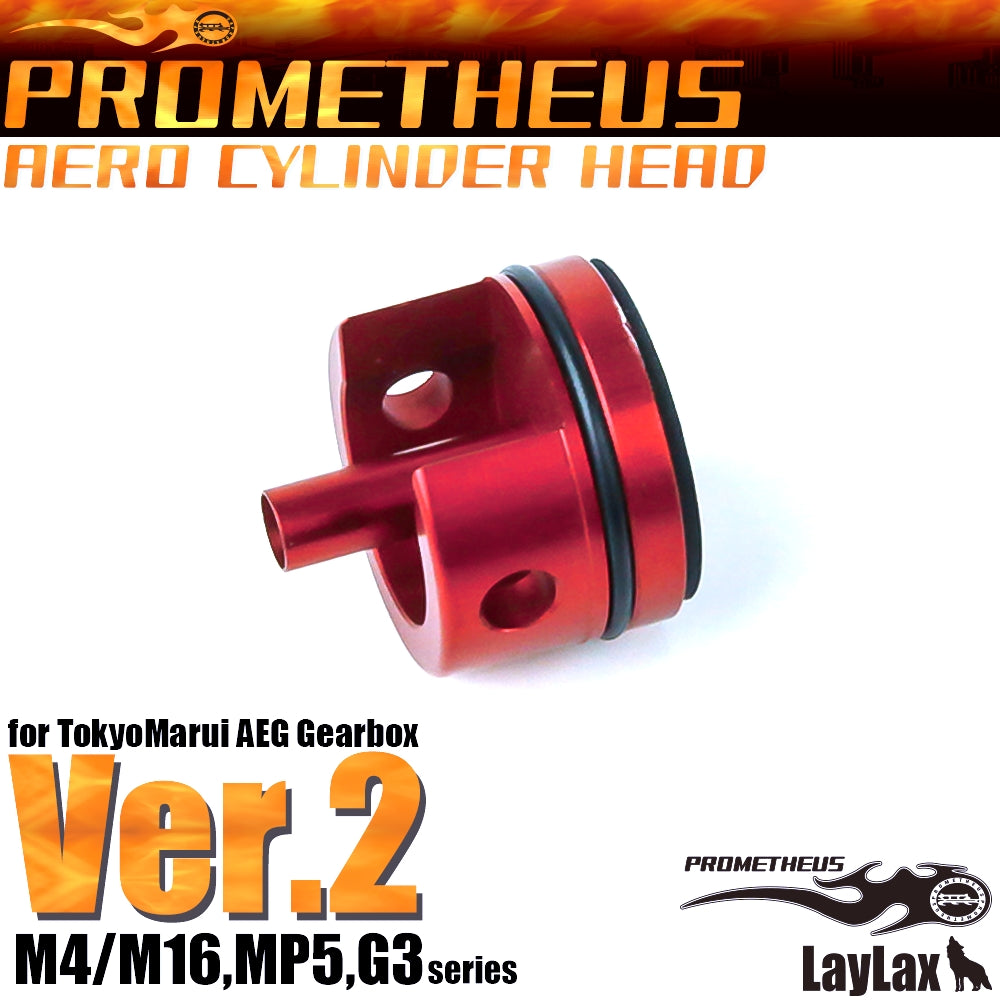 LayLax エアガンパーツ エアロシリンダーヘッド Ver.3 ステアー シグ ガスガン サバゲー装備 ミリタリーグッズ