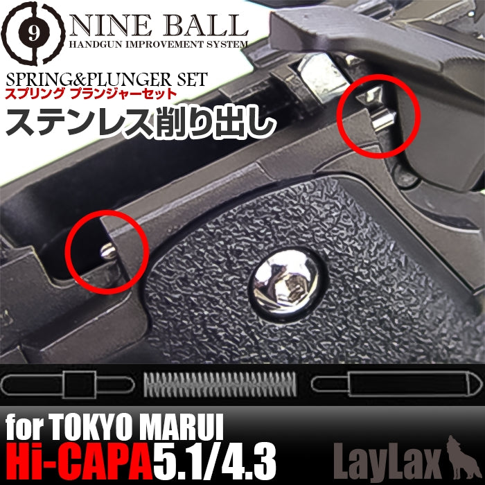 Hi-CAPA5.1 Spring Plunger Set