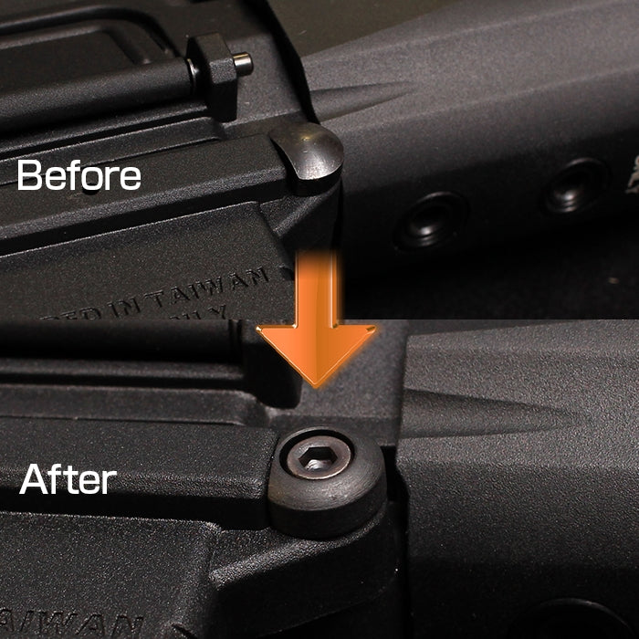 M4メタルフレーム専用 フレームロックピン(フロント)【メール便対応】