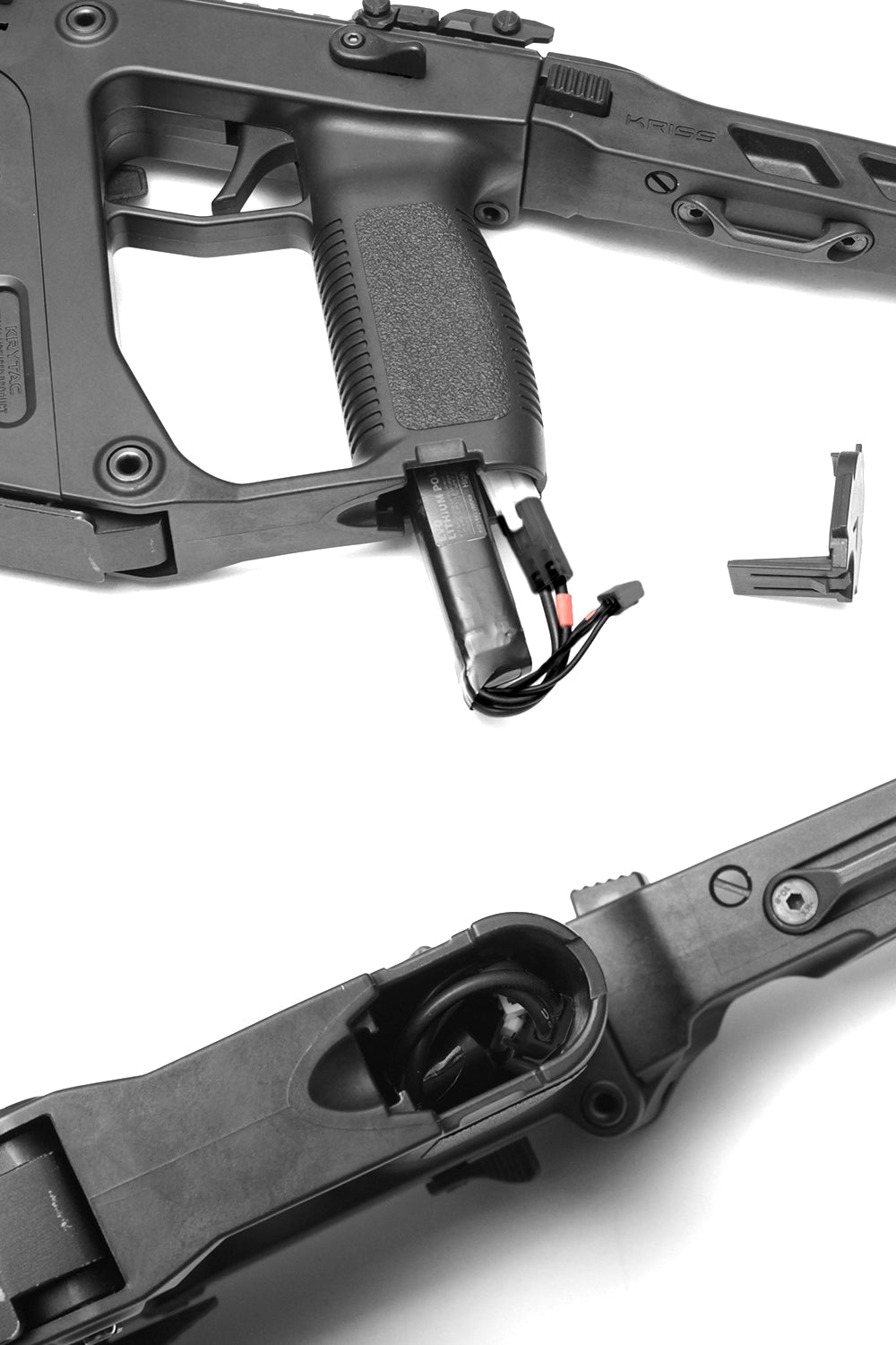 GIGA TEC EVO LIPO Battery 7.4V/1200mAh (Kriss Vector &M4 Series Stock Pipe Compatible)