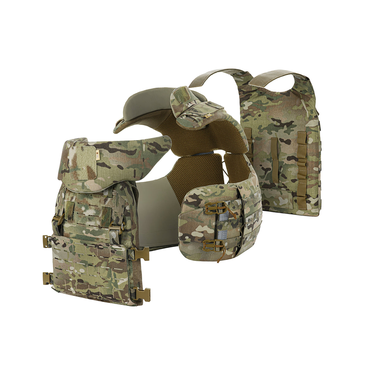 M-TAC Plate Carrier Corset Elite (Plate Size M) プレートキャリア コルセットエリート【マルチカム】 [M-TAC(エムタック)]