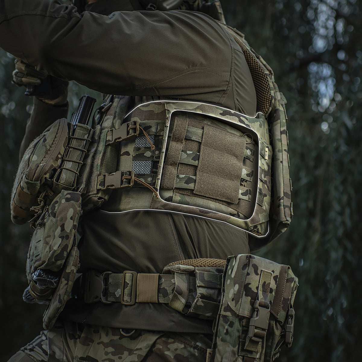 M-TAC Plate Carrier Corset Elite (Plate Size M) プレートキャリア コルセットエリート【マルチカム】 [M-TAC(エムタック)]
