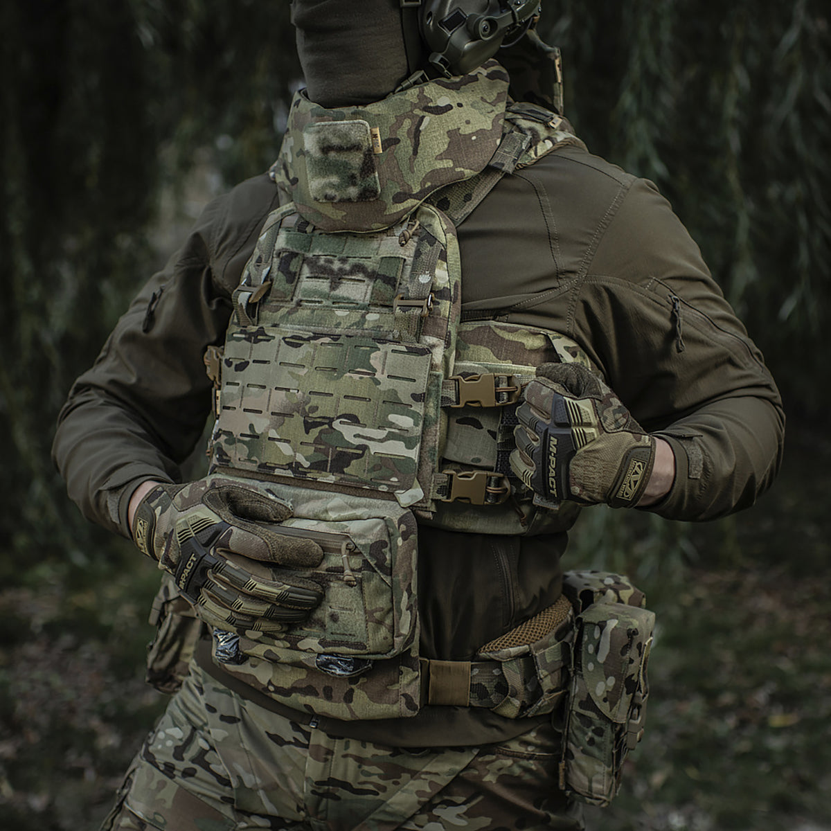 M-TAC Plate Carrier Corset Elite (Plate Size M) プレートキャリア コルセットエリート【マルチカム】 [M-TAC(エムタック)]