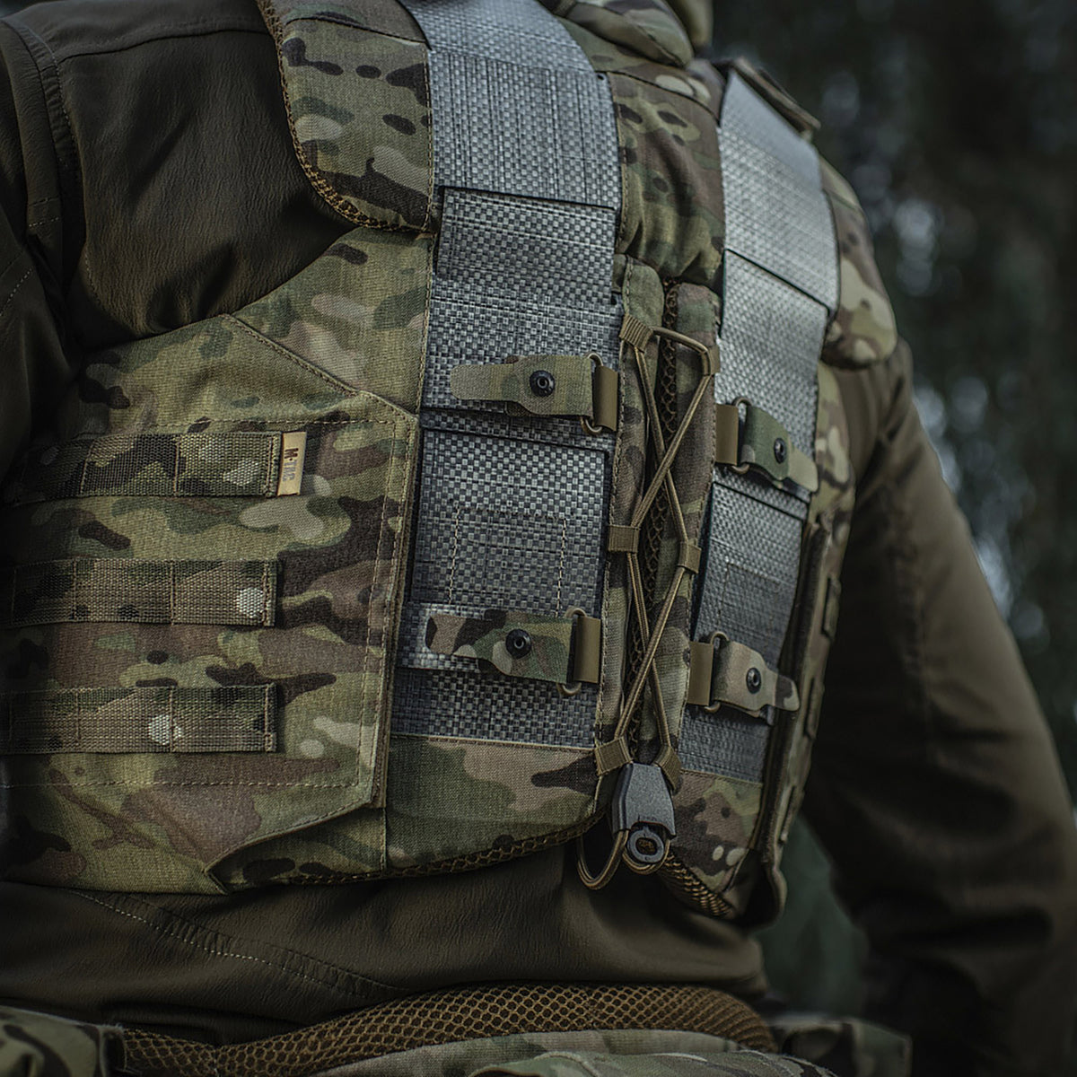 M-TAC Plate Carrier Corset Elite (Plate Size M) プレートキャリア コルセットエリート【マルチカム】 [M-TAC(エムタック)]