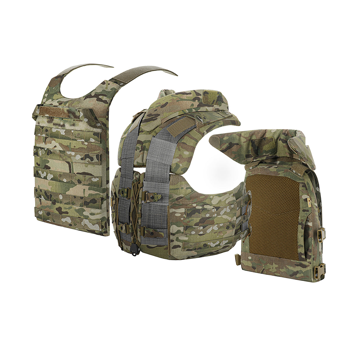 M-TAC Plate Carrier Corset Elite (Plate Size M) プレートキャリア コルセットエリート【マルチカム】 [M-TAC(エムタック)]