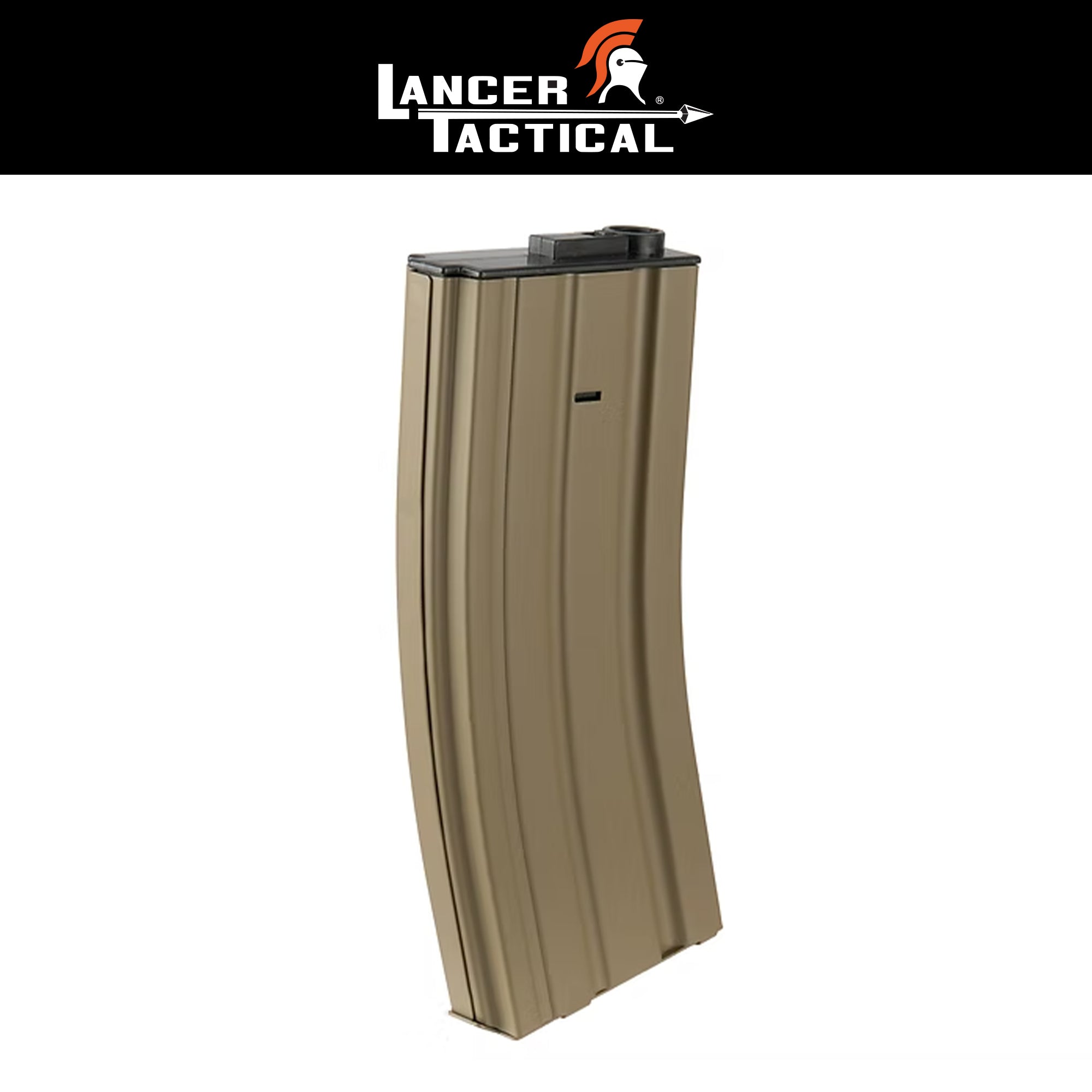 LANCER TACTICAL 120 Round Mid-Capacity Metal Magazine マガジン 120連