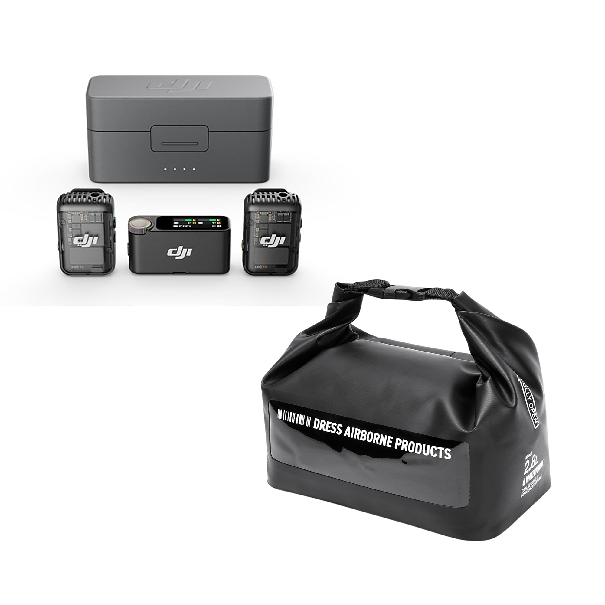 DJI Mic 2 (トランスミッター×2 + レシーバー×1 + 充電ケース DJI Mic 2 (トランスミッター×2 + レシーバー×1 + 充電ケース