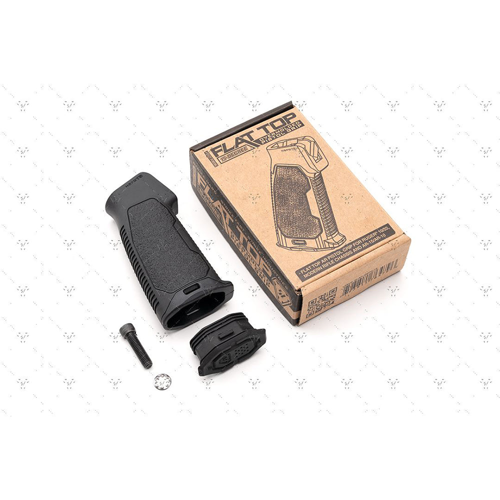 Strike AR Flat Top Overmolded Pistol Grip (15-Degree) グリップ【ブラック】