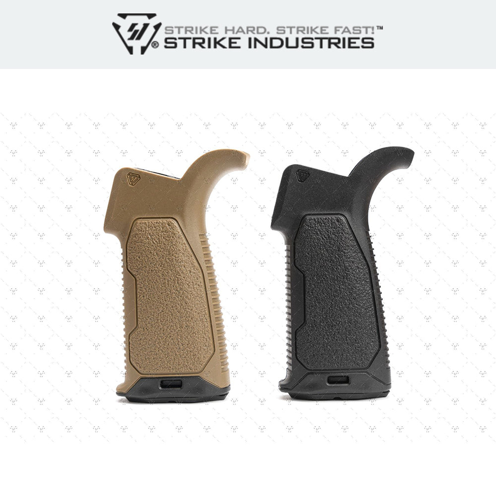 Strike AR Overmolded Enhanced Pistol Grip グリップ【ブラック/フラットダークアース】