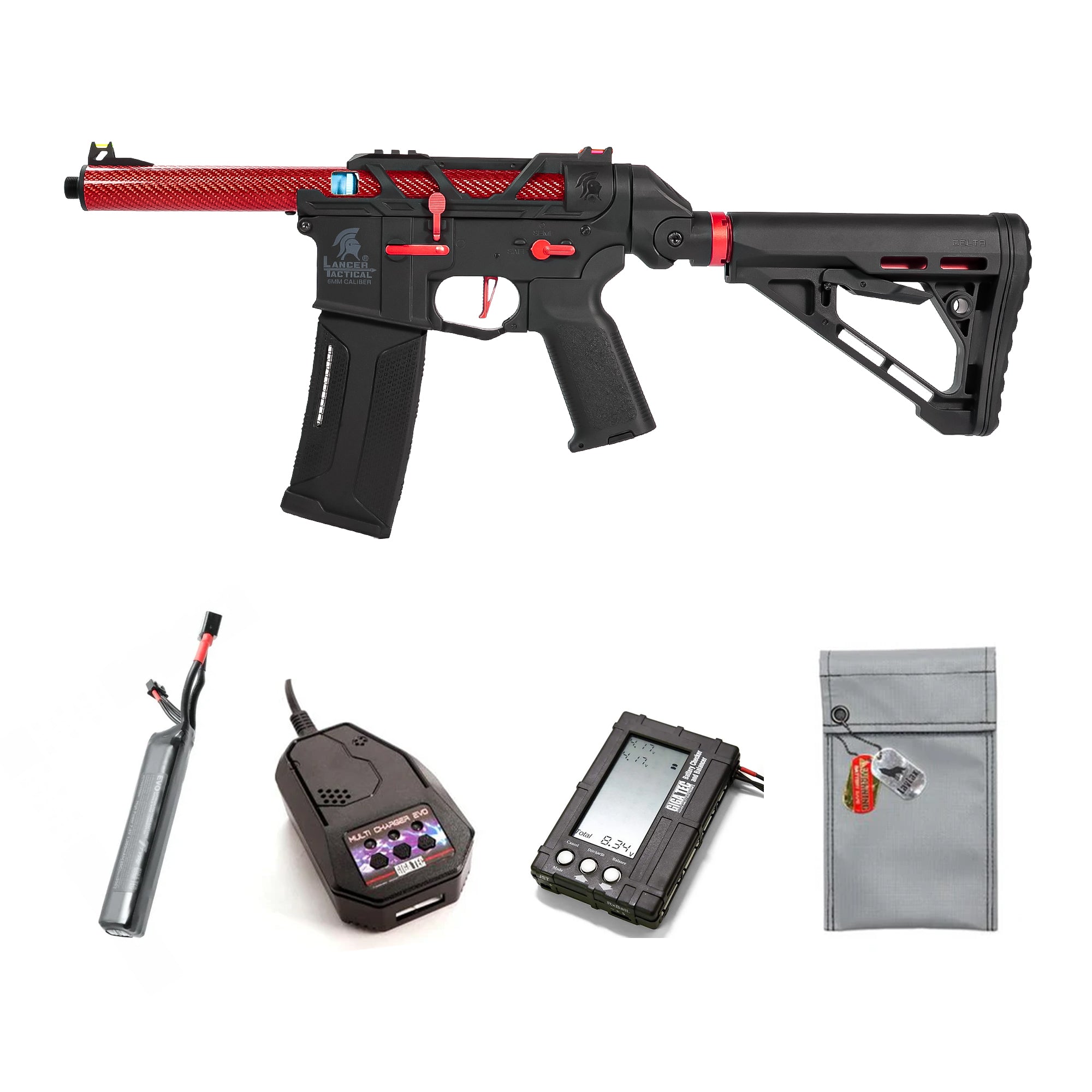 電動ガン  Lancer Tactical 
ﾗﾝｻｰﾀｸﾃｨｶﾙ   7インチ M4 Gen3 BK LANCER TACTICAL ZION ARMS R15 Mod 0 電動ガン本体/対象年齢18歳以上