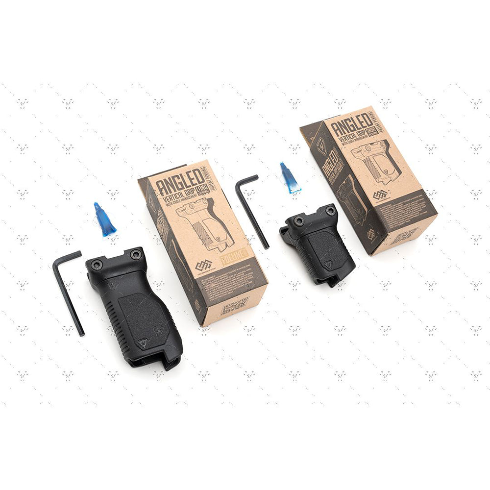 Strike Angled Vertical Grip with Cable Management - Long or Short (Picatinny) フォアグリップ【ブラック/フラットダークアース】
