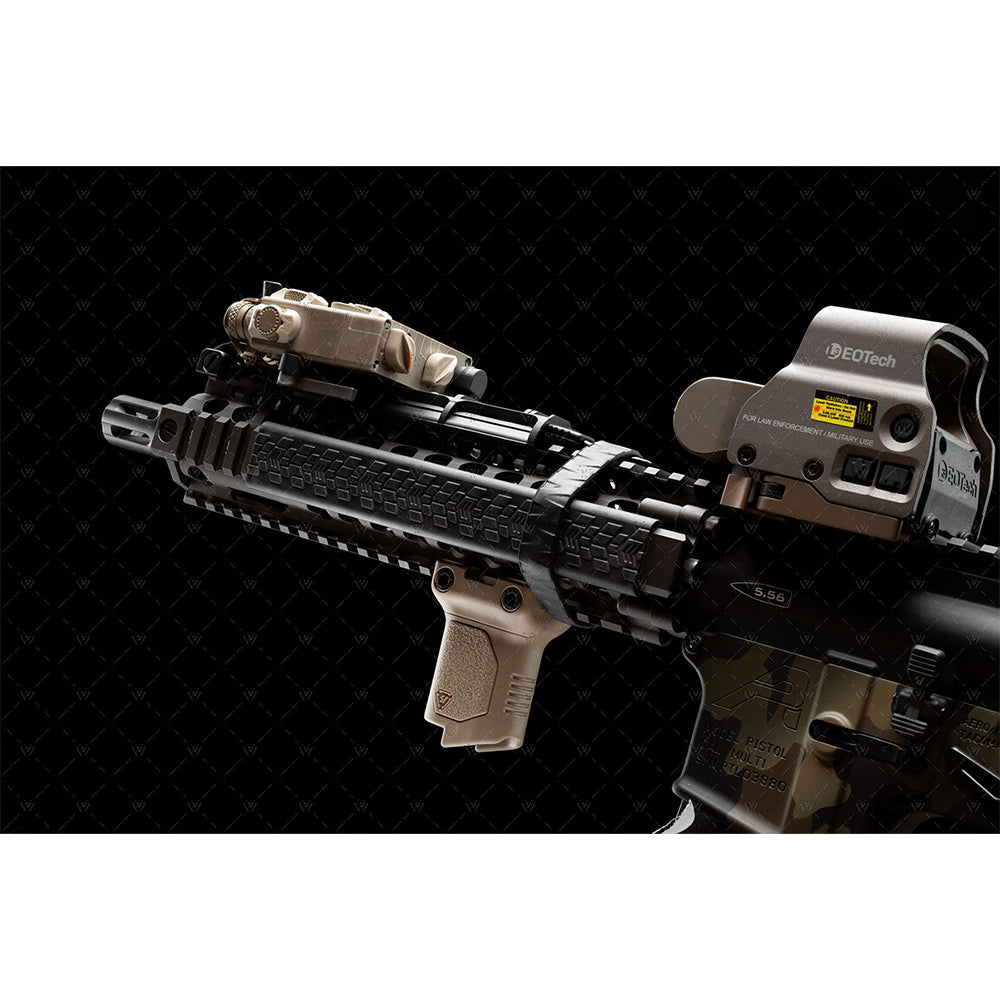 Strike Angled Vertical Grip with Cable Management - Long or Short (Picatinny) フォアグリップ【ブラック/フラットダークアース】