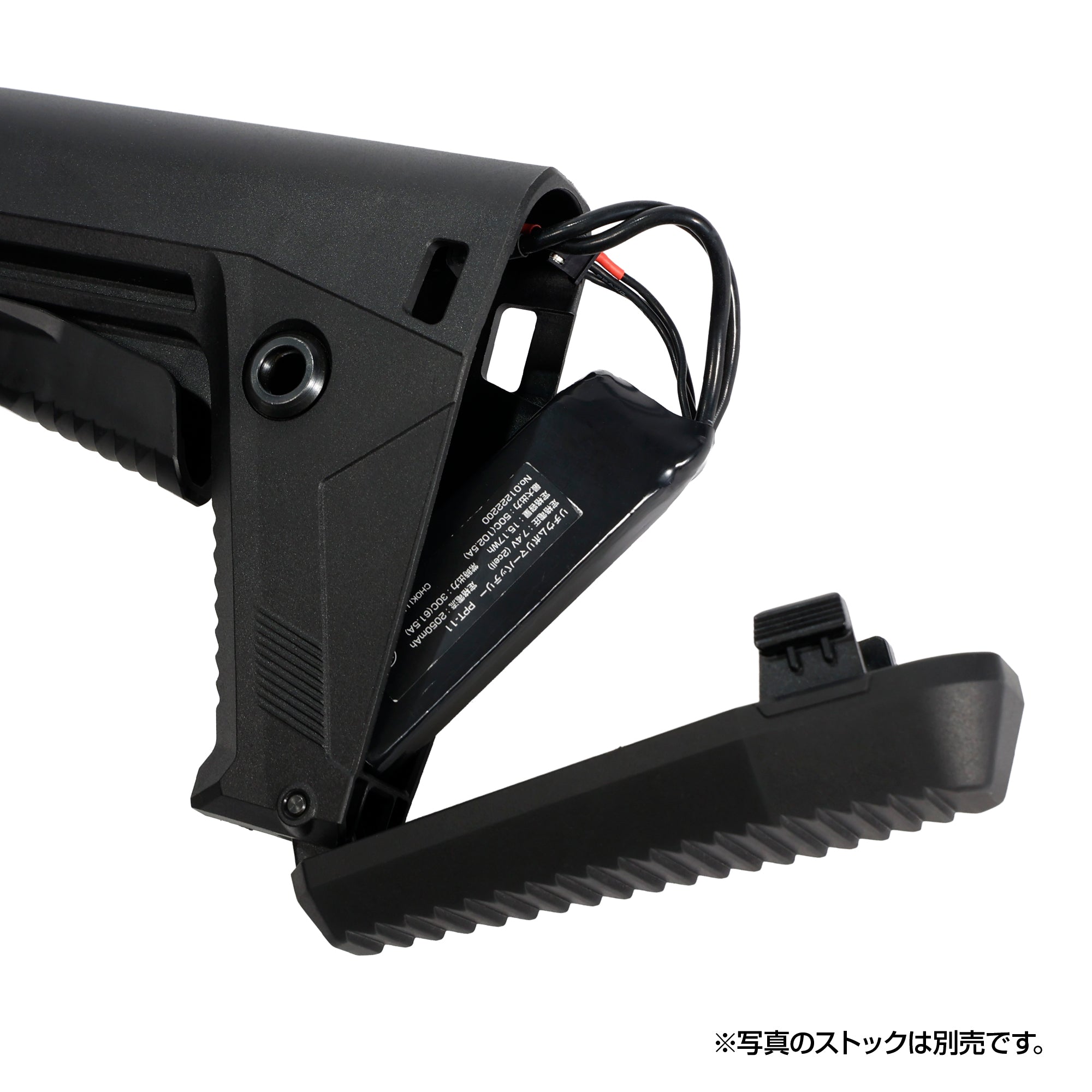 東京マルイ エボルト M4A1 社外リポバッテリー用変換ケーブル（T型コネクター） [GIGA TEC/ギガテック]