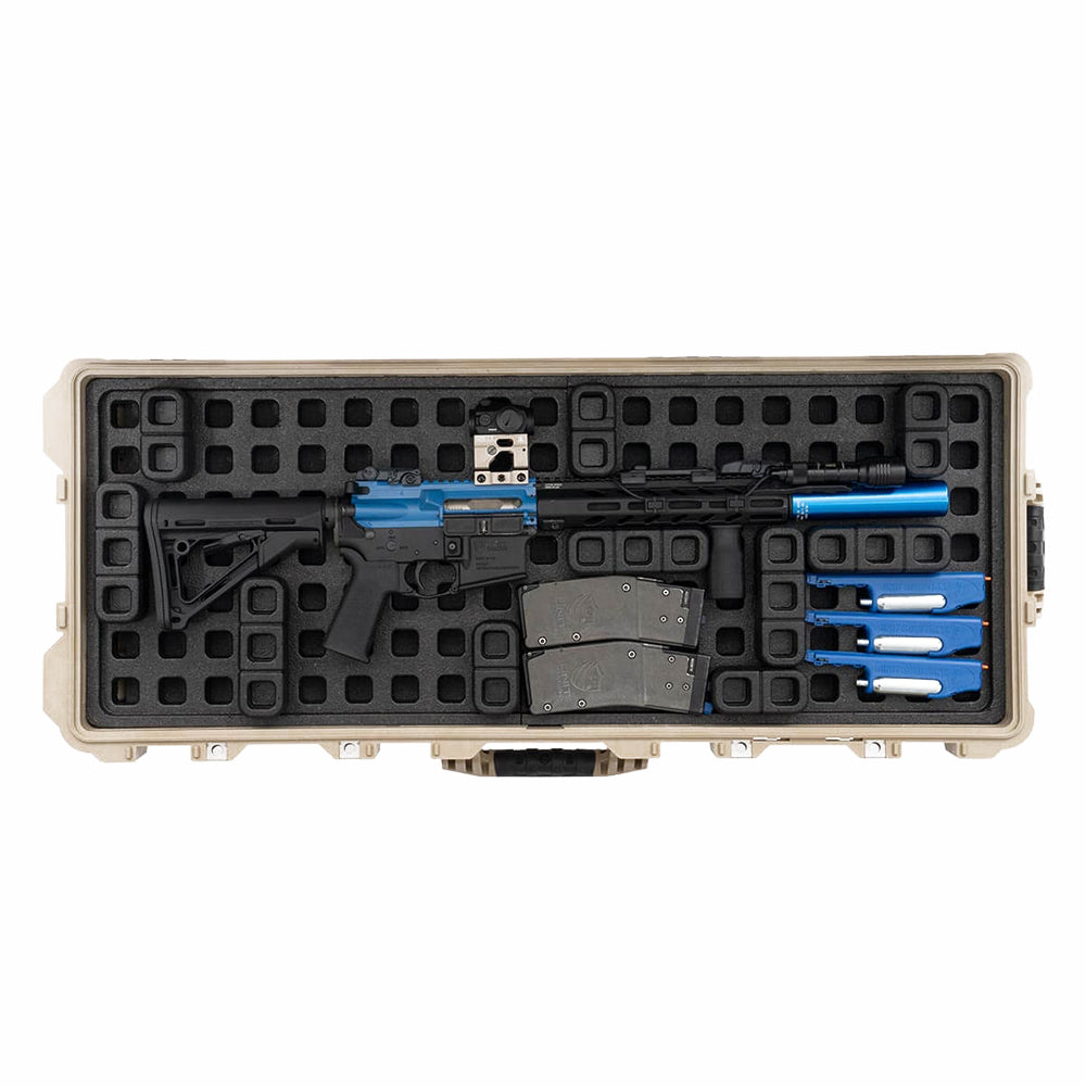 マグプル ガンケース用パネル DAKA GRID Organizer for Pelican 1700 Protector【ブラック】