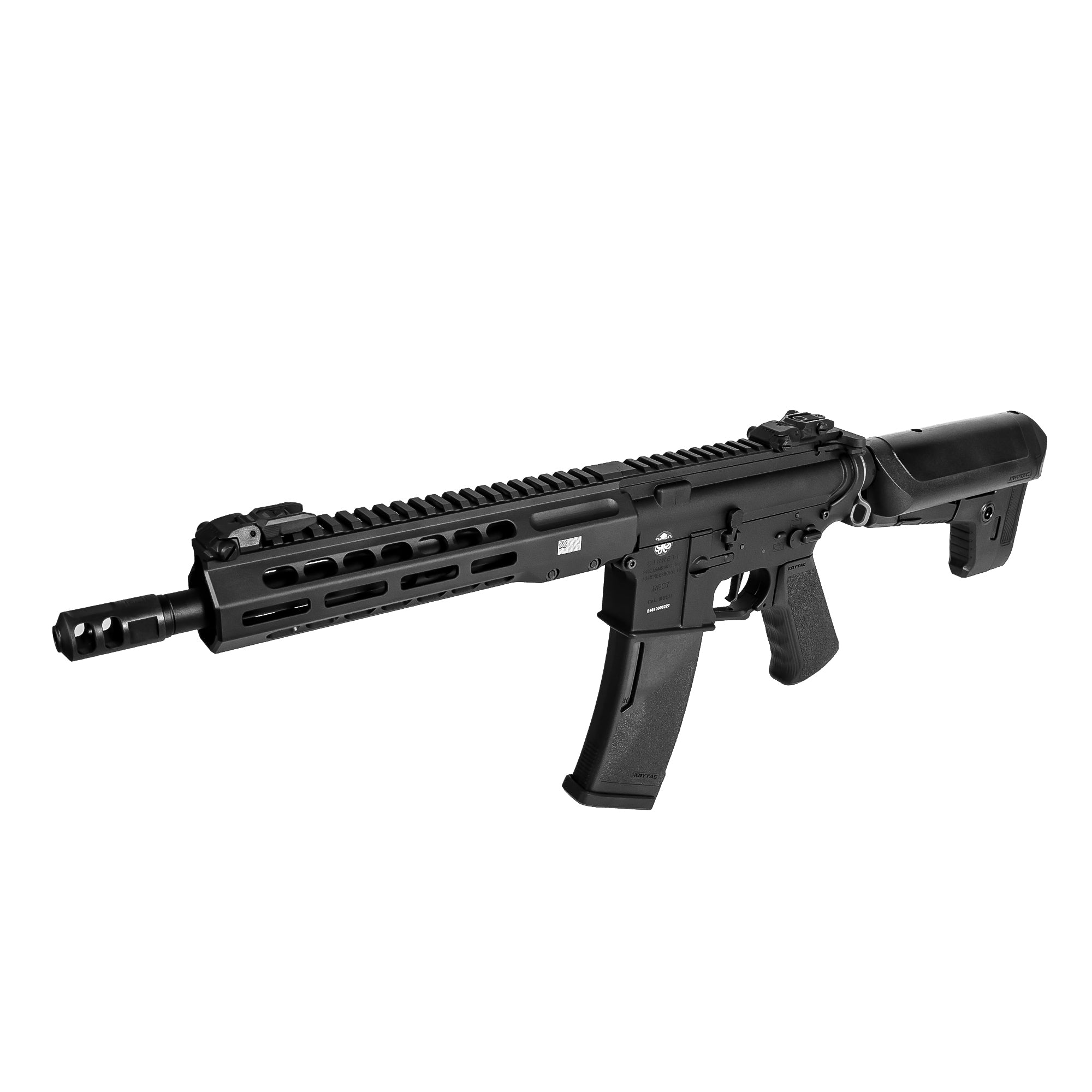 KRYTAC電動ガン本体 EMG BARRETT MK3 REC7 SBR M-LOK/対象年齢18歳以上