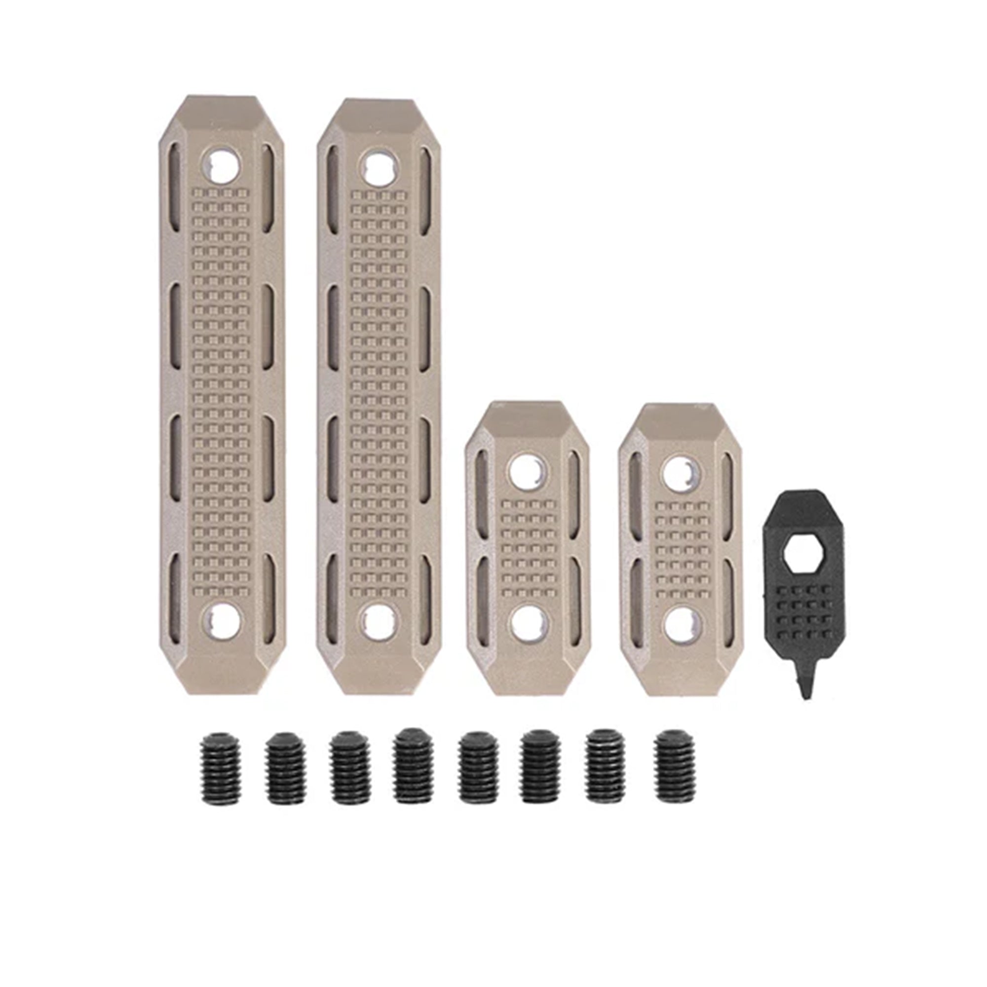 PTS EP Series EP M-LOK Rail Cover Set レイルカバー【ブラック