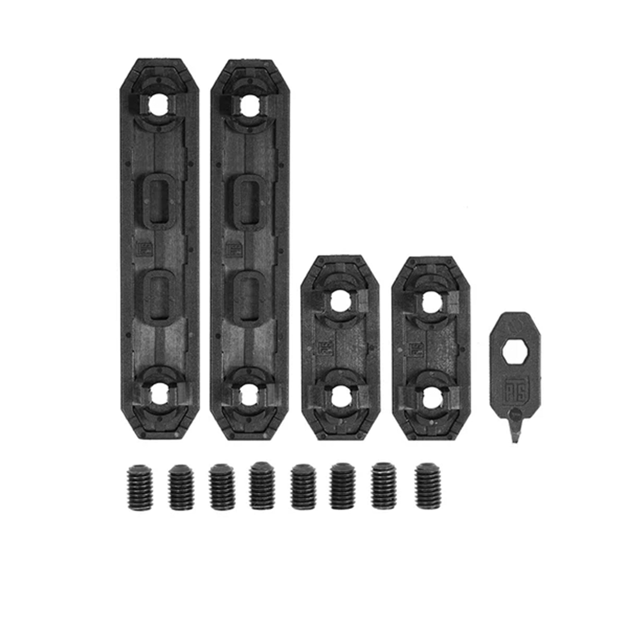 PTS EP Series EP M-LOK Rail Cover Set レイルカバー【ブラック