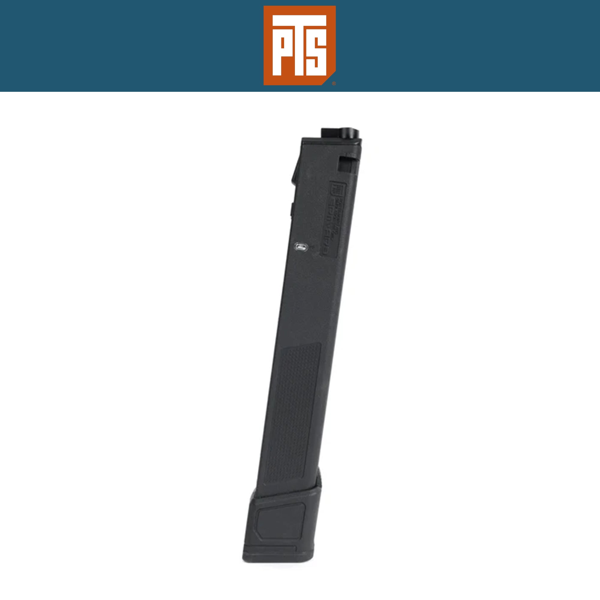 PTS EP Series Enhanced Polymer Magazine AR9 (EPM-AR9) For AEG G&G ARP9 CA PX9ZION Arms PW9 140rd - Black マガジン【ブラック】