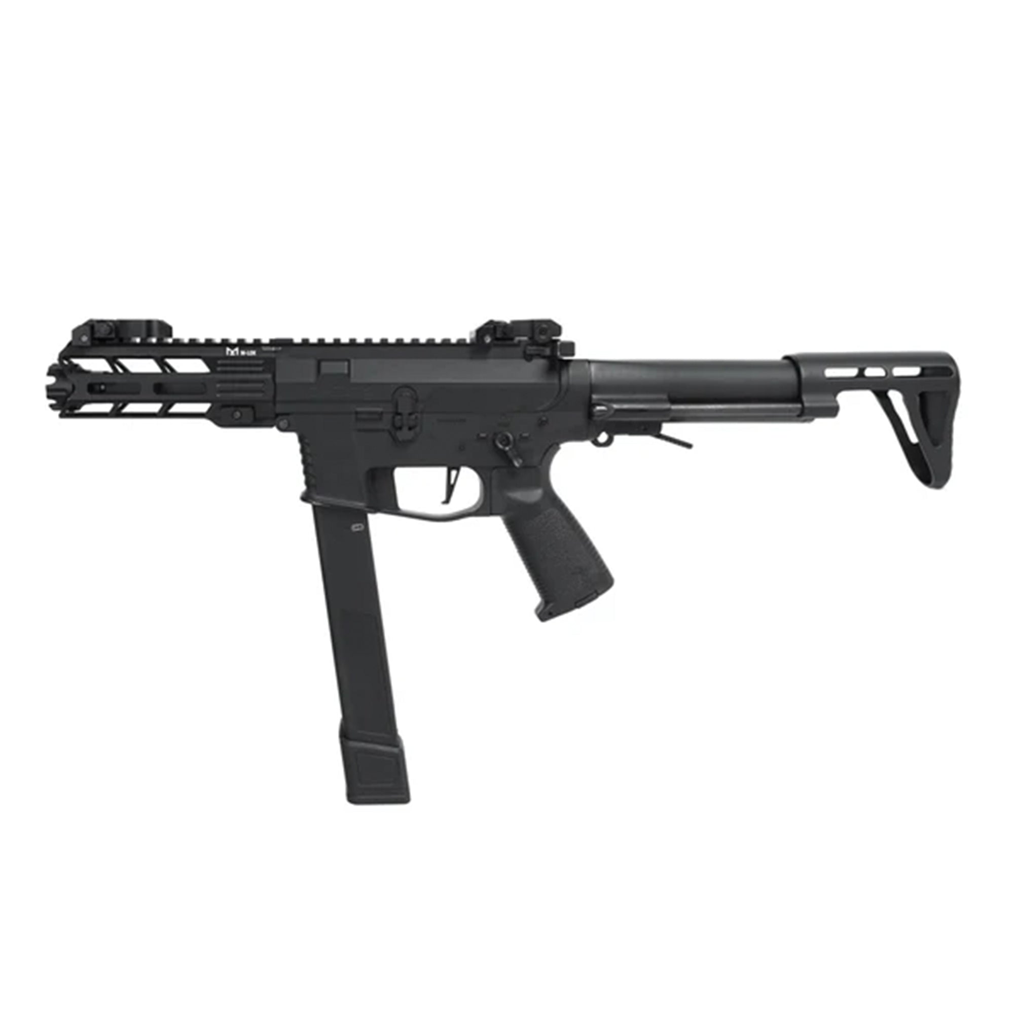 PTS EP Series Enhanced Polymer Magazine AR9 (EPM-AR9) For AEG G&G ARP9 CA PX9ZION Arms PW9 140rd - Black マガジン【ブラック】