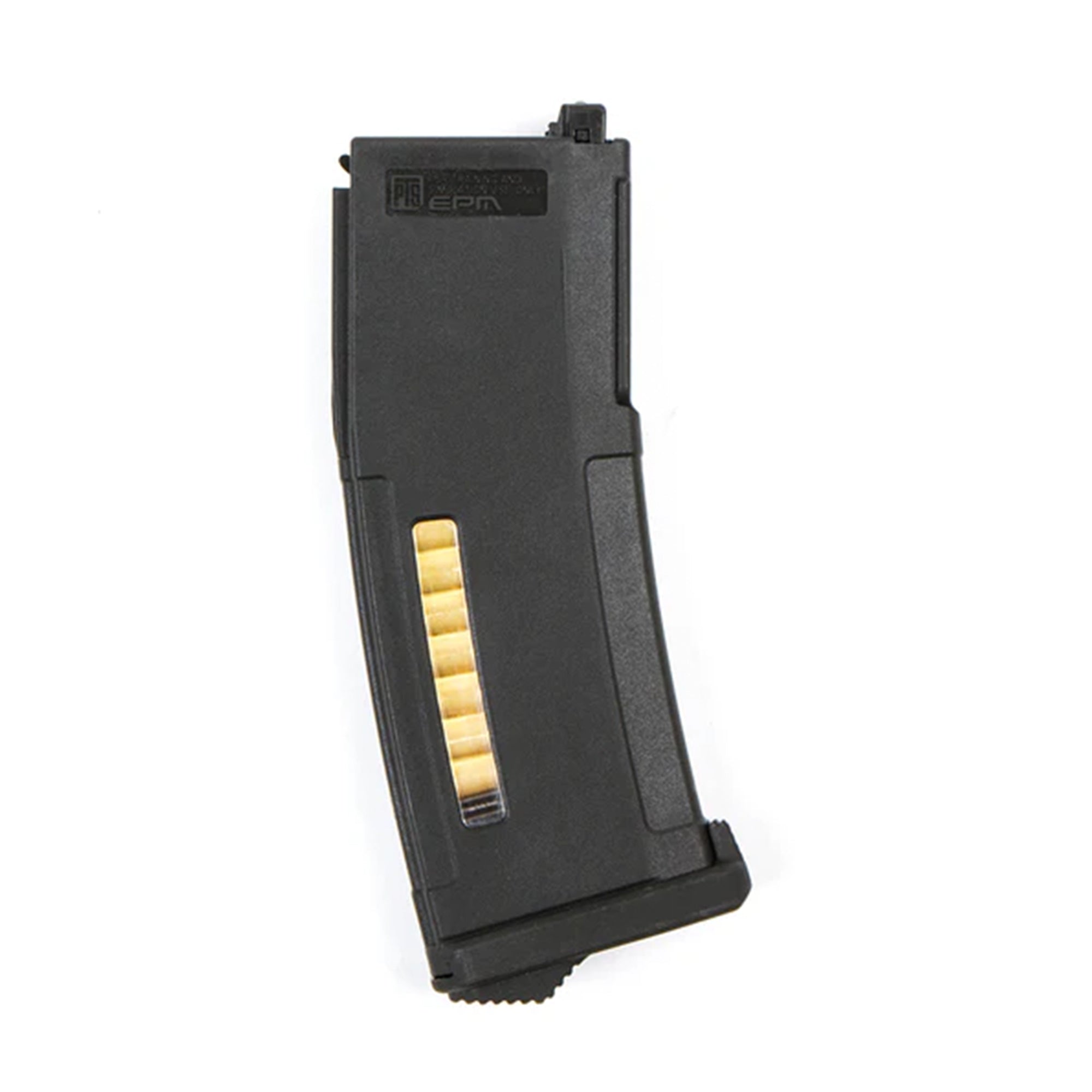 PTS EP Series Enhanced Polymer Magazine (EPM) For Systema PTW 120 rd - Black マガジン【ブラック】