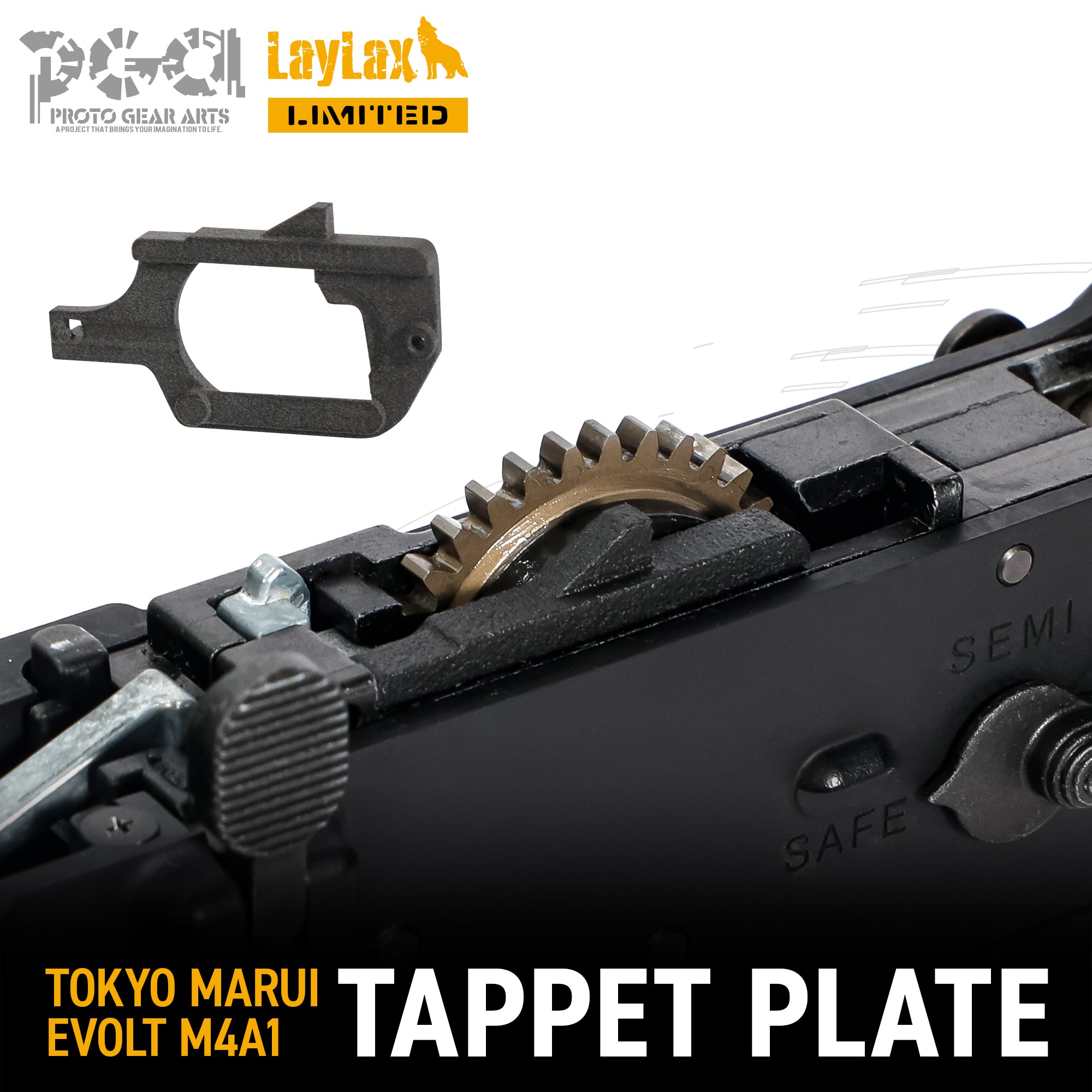 Tokyo Marui Evolt M4A1 Tappet Plate