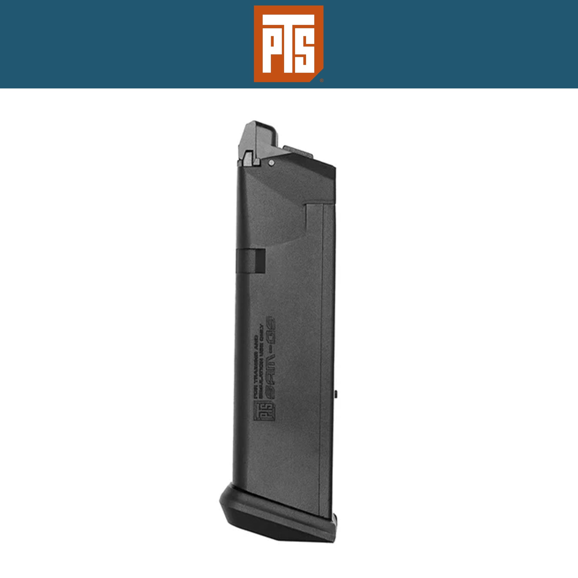 PTS SideArm Magazine (SAM) Series G Style GBB Pistol Magazine マガジン【ブラック】