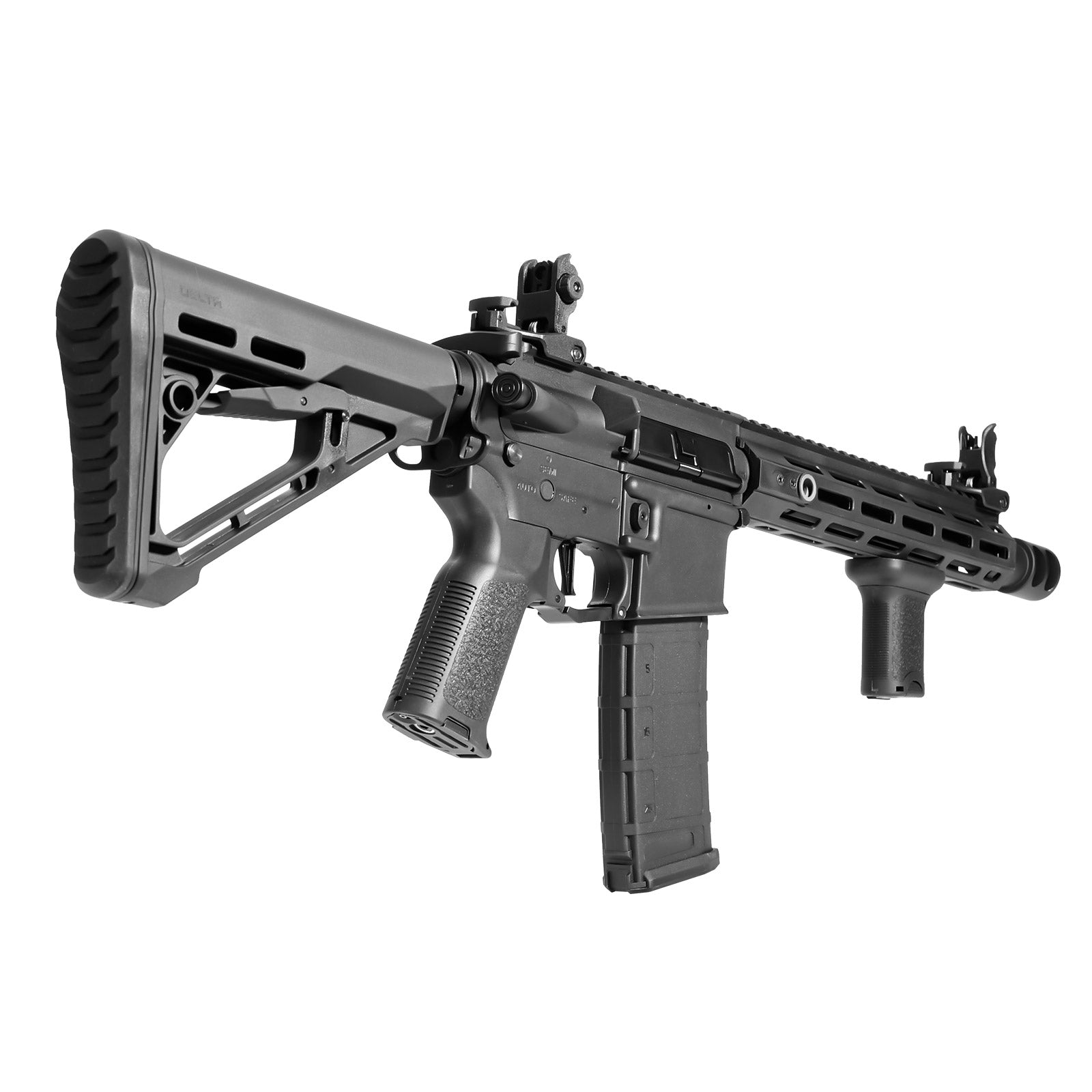 LANCER TACTICAL Gen 3 M4 Hellion（ヘリオン） 10" M-LOK Airsoft AEG w/ Foregrip 電動ガン本体/対象年齢18歳以上