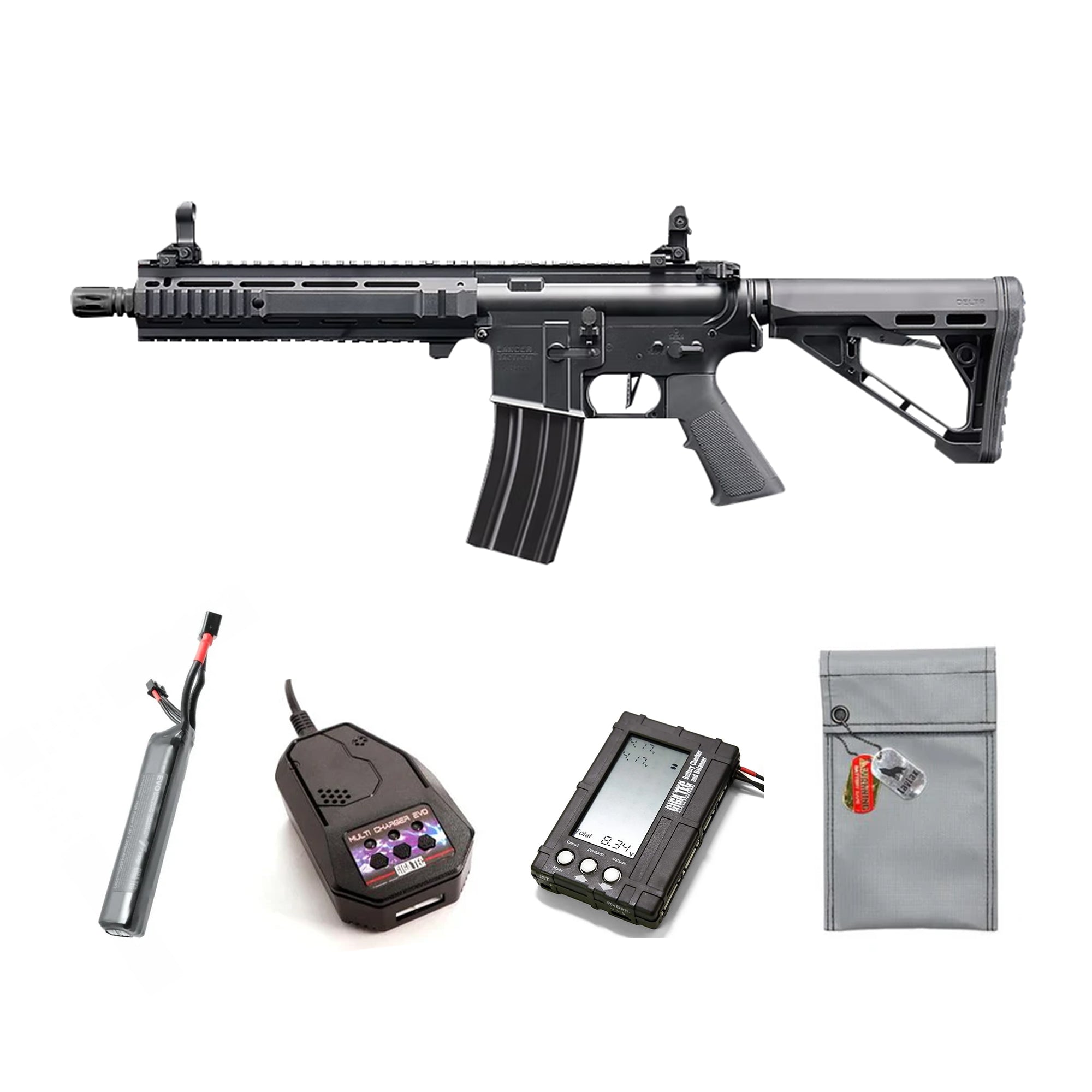 LANCER TACTICAL Gen 4 L119A2 AEG w/ Nebula II 電動ガン本体/対象