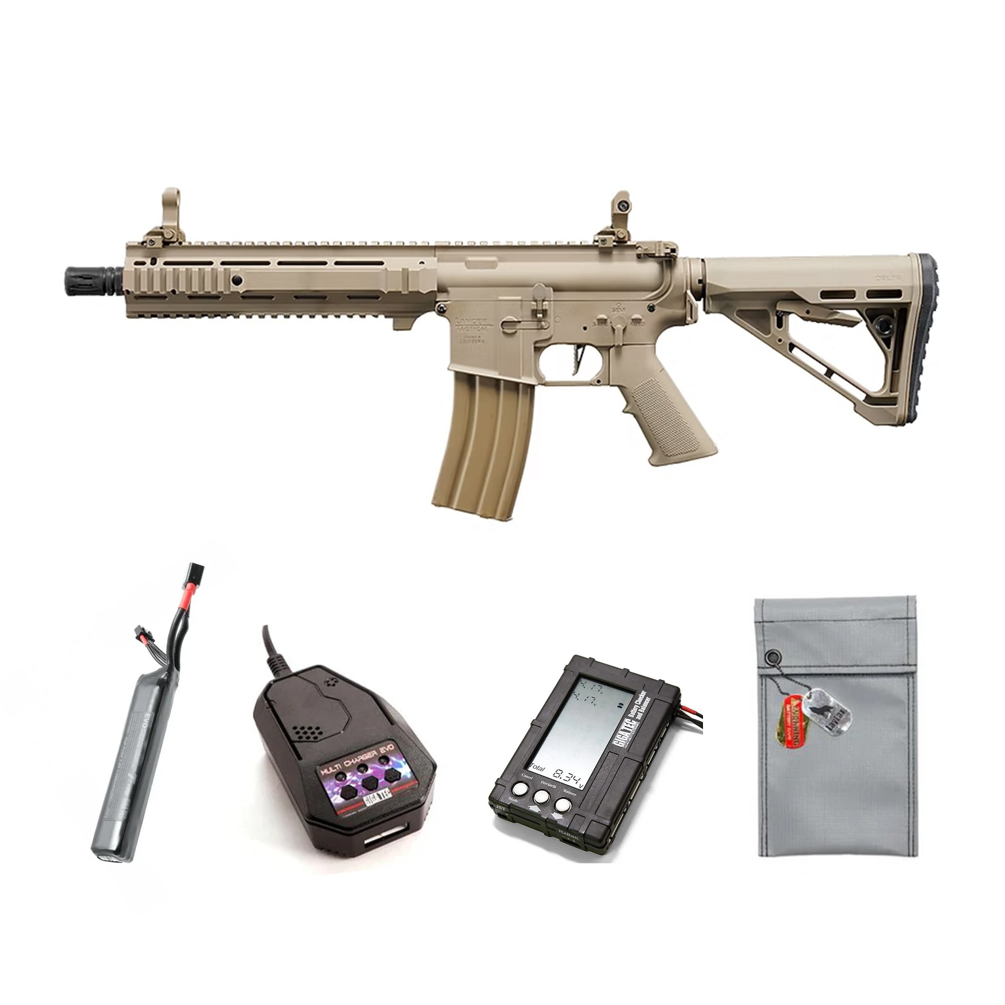 LANCER TACTICAL Gen 4 L119A2 AEG w/ Nebula II 電動ガン本体/対象年齢18歳以上