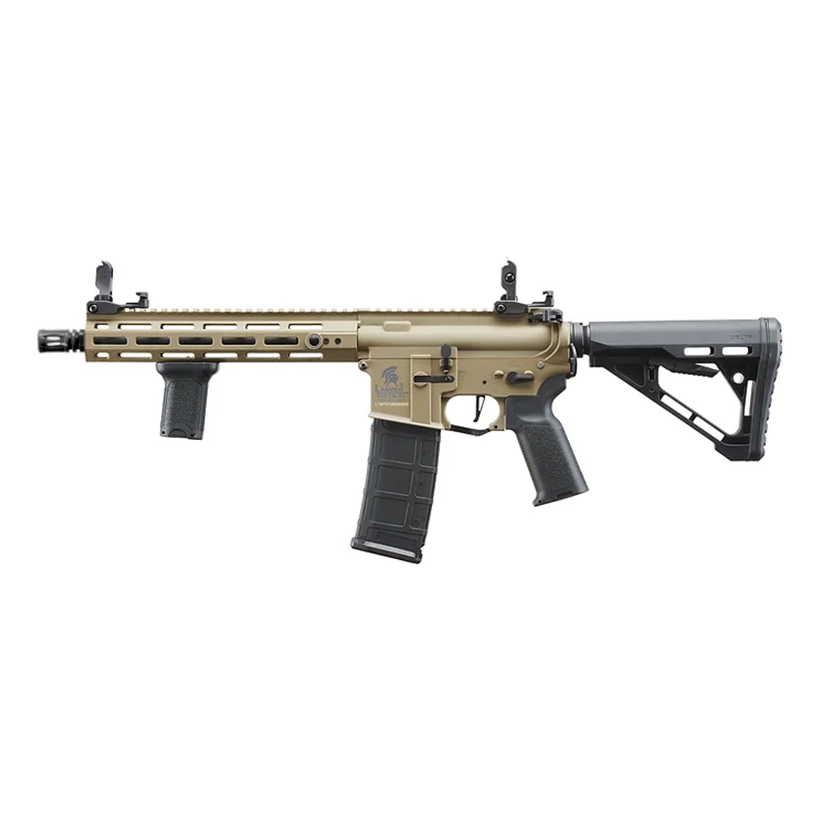 LANCER TACTICAL Gen 3 M4 Hellion（ヘリオン） 10" M-LOK Airsoft AEG w/ Delta Stock 電動ガン本体/対象年齢18歳以上