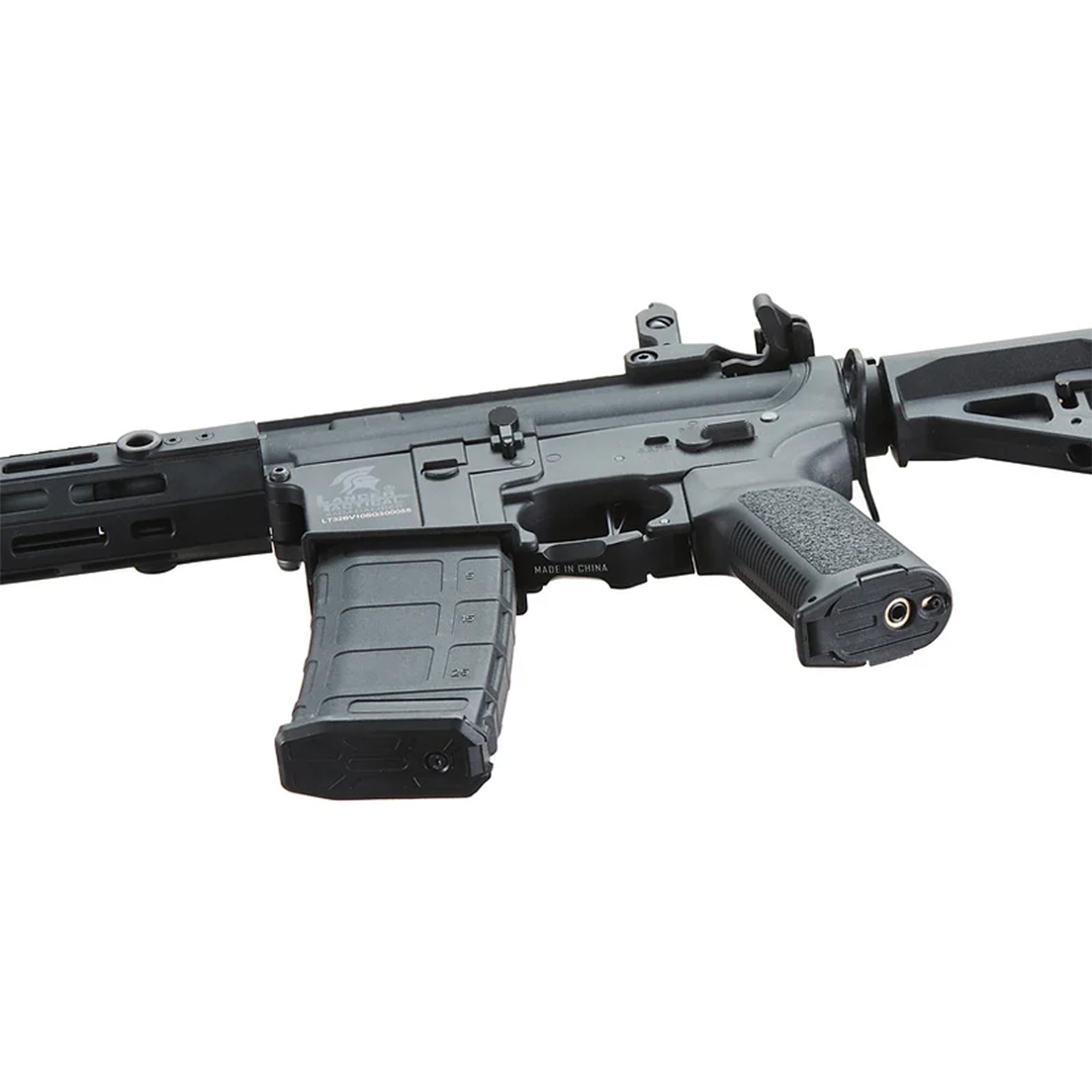 LANCER TACTICAL Gen 3 M4 Hellion（ヘリオン） 10" M-LOK Airsoft AEG w/ Foregrip 電動ガン本体/対象年齢18歳以上