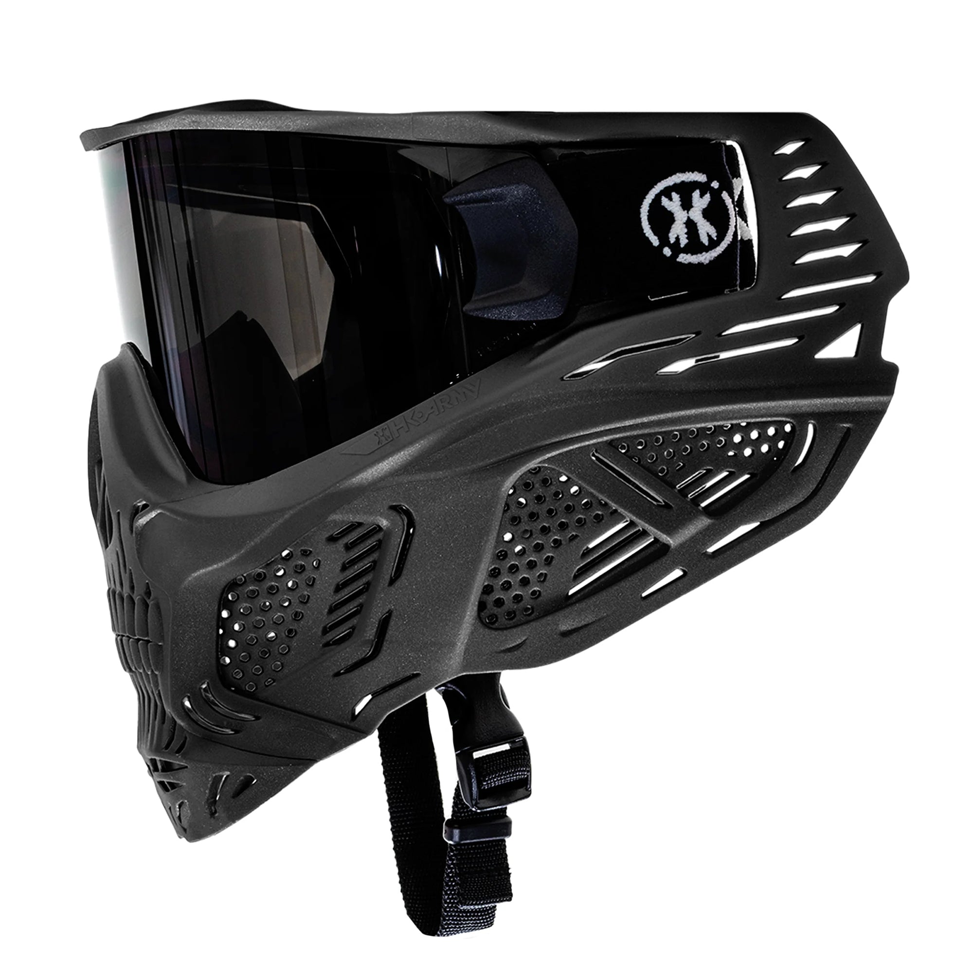 HSTL Skull Goggle "Punisher" - Black w/ Smoke Lens フェイスガード【ブラック/スモークレンズ】