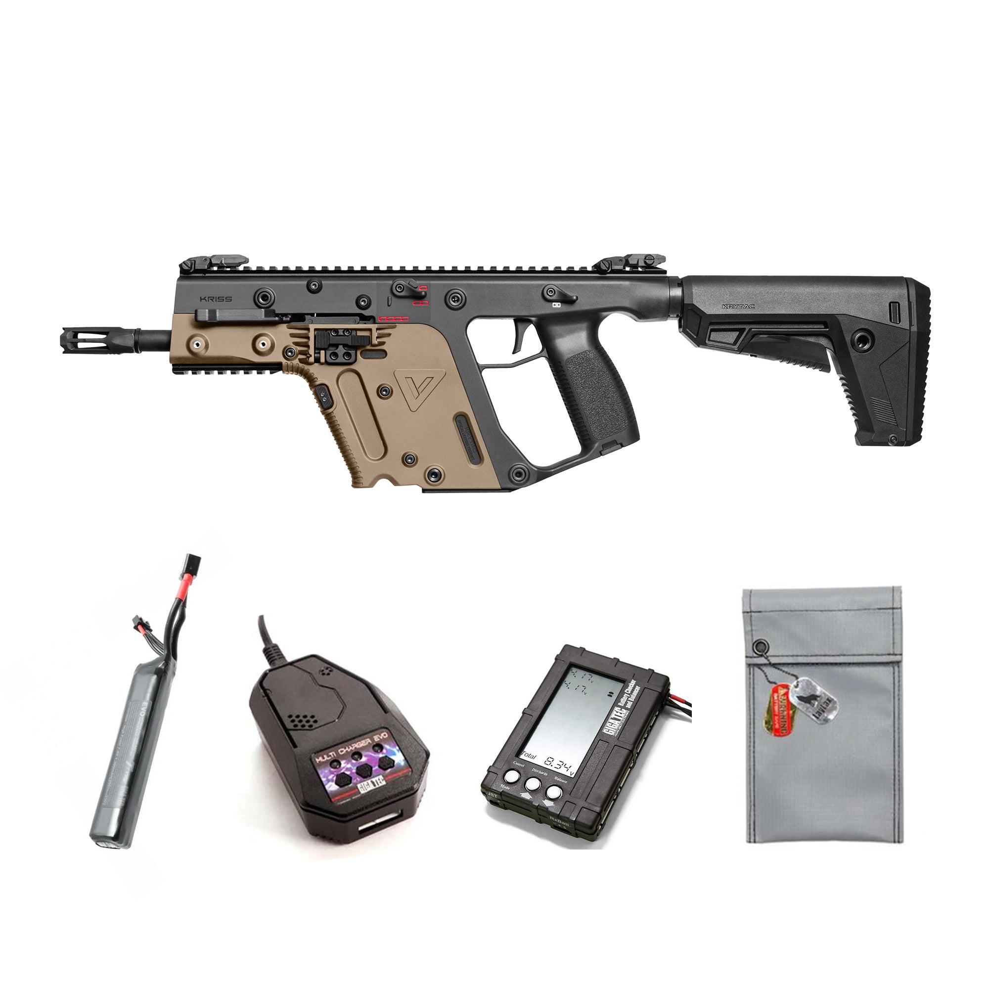 CRYTAC クライタクック　クリスベクター　新品 KRYTAC電動ガン本体 KRISS VECTOR(クリスベクター) GEN2 V2/対象年齢18