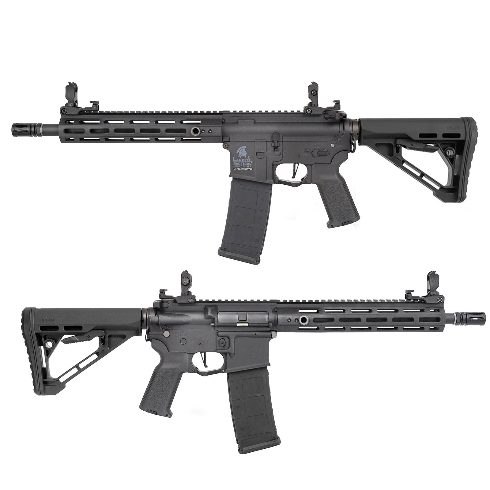 LANCER TACTICAL M-LOK 10" Airsoft M4 AEG 電動ガン本体/対象年齢18歳以上【12月発売予定!予約受付中】