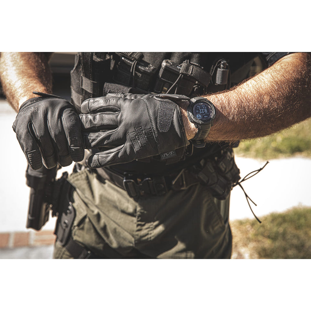 MechanixWear/メカニクスウェア Leather Needlestick Law Enforcement レザー ニードルスティックLEグローブ【コバート】 NSLE-55