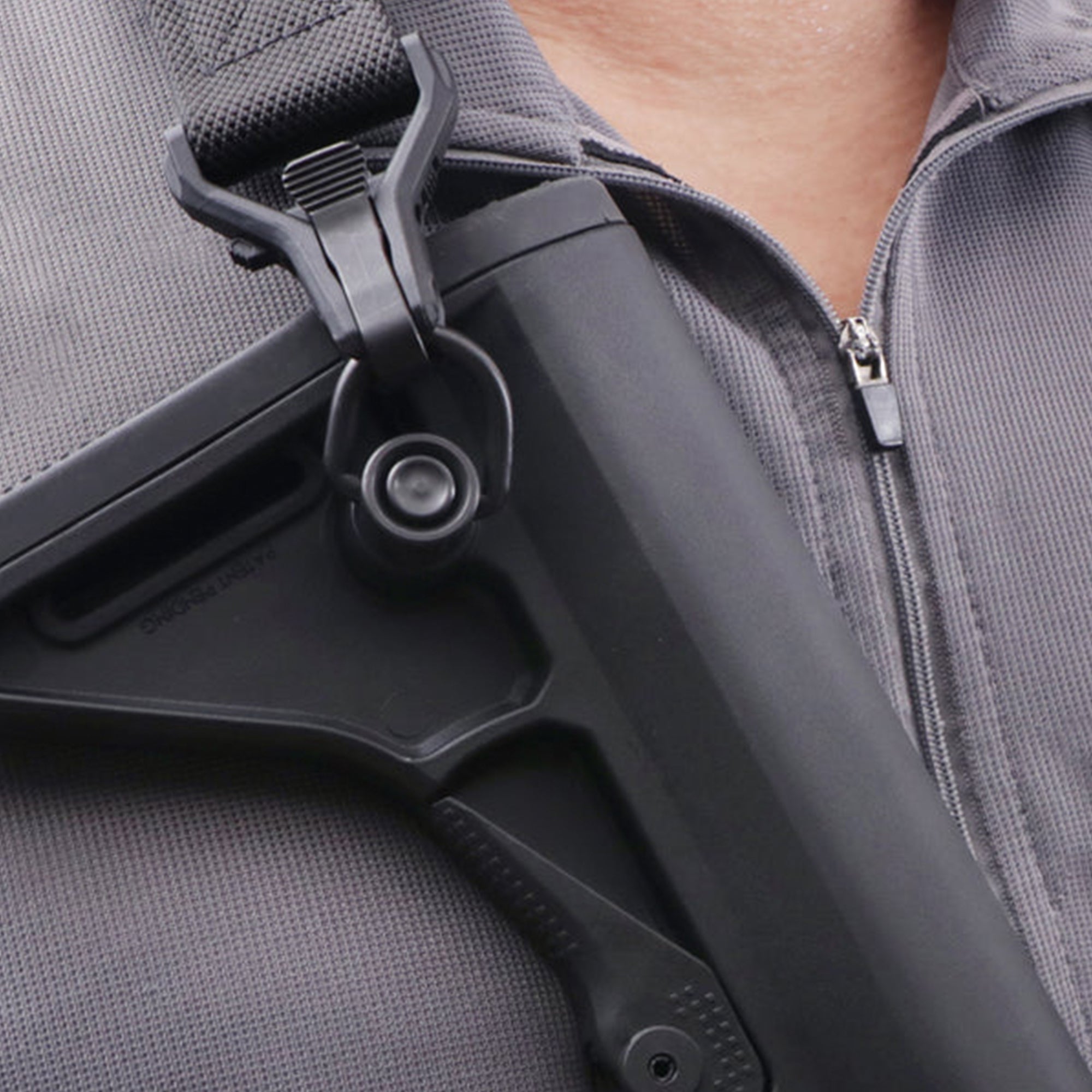 PTS Airsoft Gun Accessories Low Profile QD Sling Swivel QDスリングスイベル【ブラック】